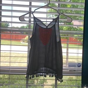 Girls gray tank